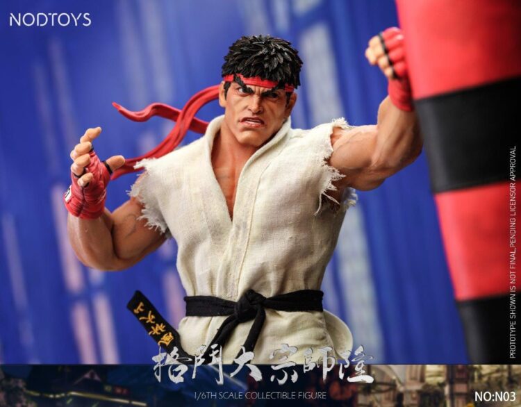 Mô hình 1/6 NOD TOYS NOD-N03 Grandmaster of Fighting Ryu Collectibles Figure - Image 11