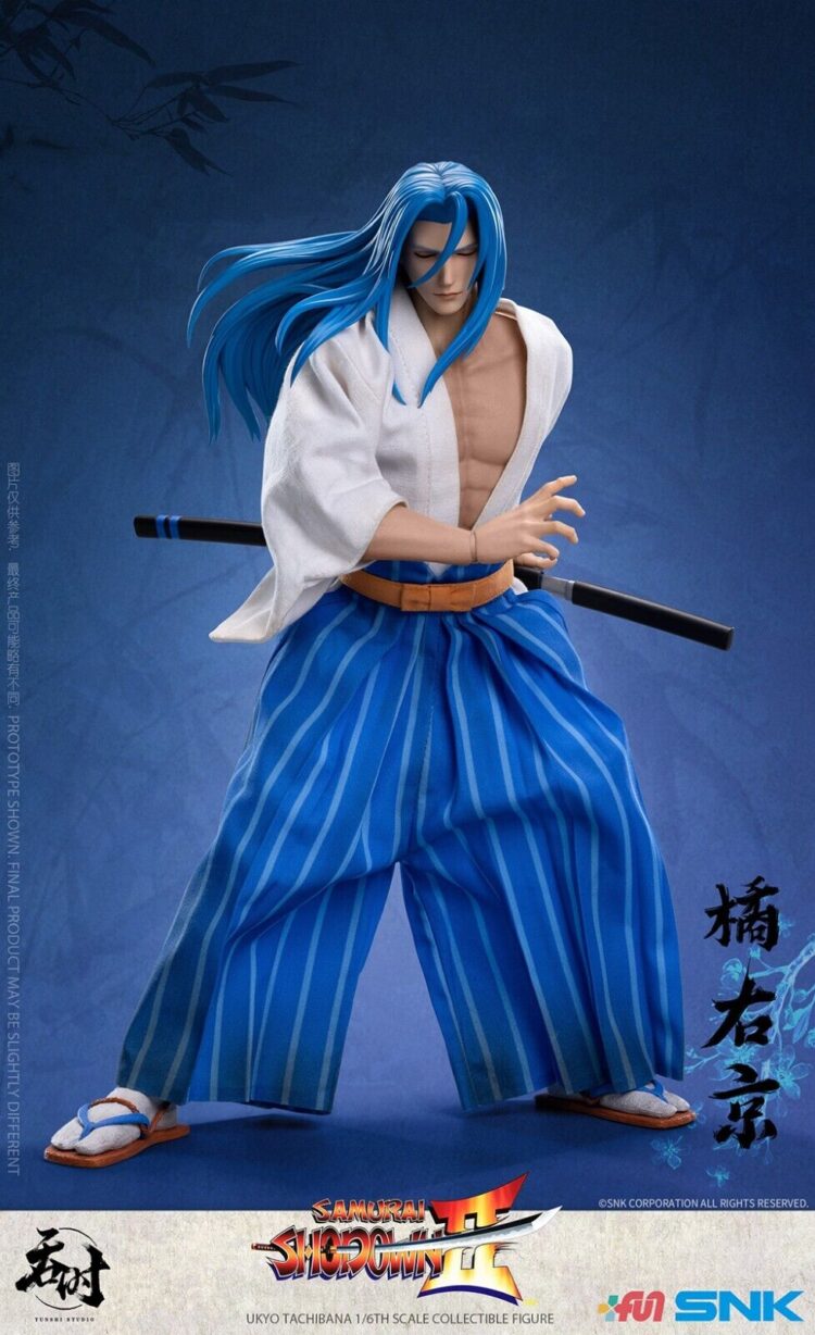 Mô hình figure 1/6 Tunshi Studio TS-008 Ukyo Tachibana trong Samurai Shodown