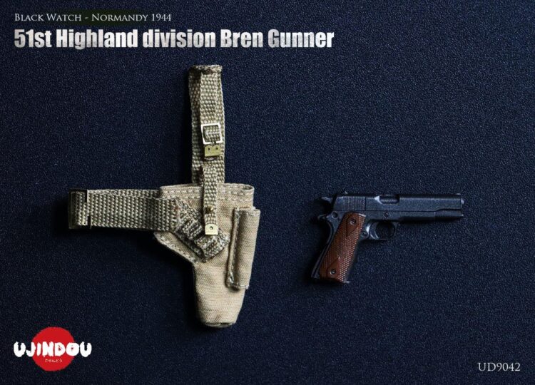 Mô hình 1/6 UJINDOU Sư đoàn Cao nguyên 51 Bren Gunner, Black Watch - Normandy 1944 Figure - Image 22