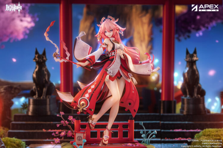 Mô hình 1/7 Genshin Impact: Yae Miko Astute Amusement Ver. - Image 12