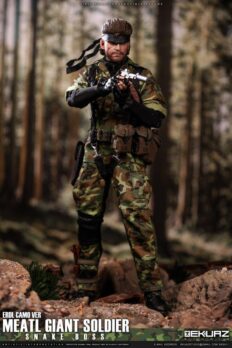 [Có Sẵn] Mô hình 1/6 EKUAZ STUDIO EKS011 MEATL GIANT SOLDIER SNAKE BOSS ERDL CAMO VER Figure