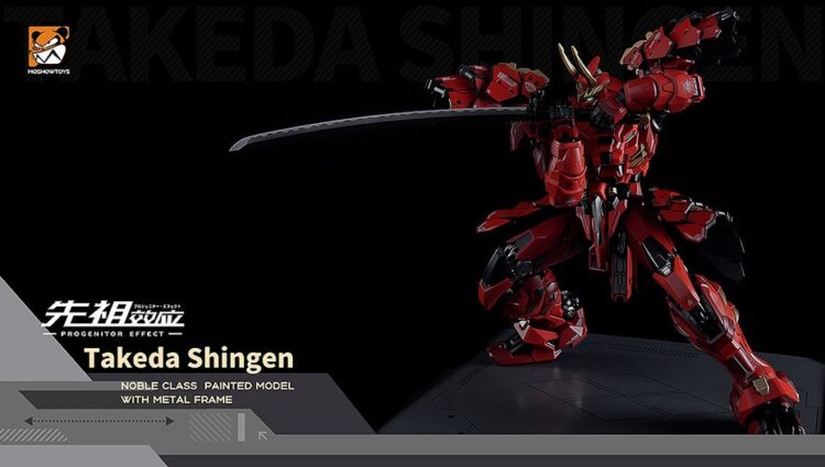 Metalbuild MOSHOWTOYS PROGENITOR EFFECT MCT J02 The Tiger of Kai Takeda Shingen chính hãng - Image 9