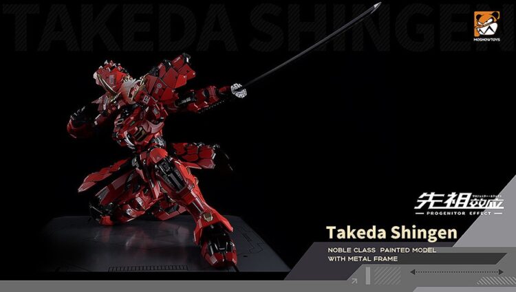 Metalbuild MOSHOWTOYS PROGENITOR EFFECT MCT J02 The Tiger of Kai Takeda Shingen chính hãng - Image 10