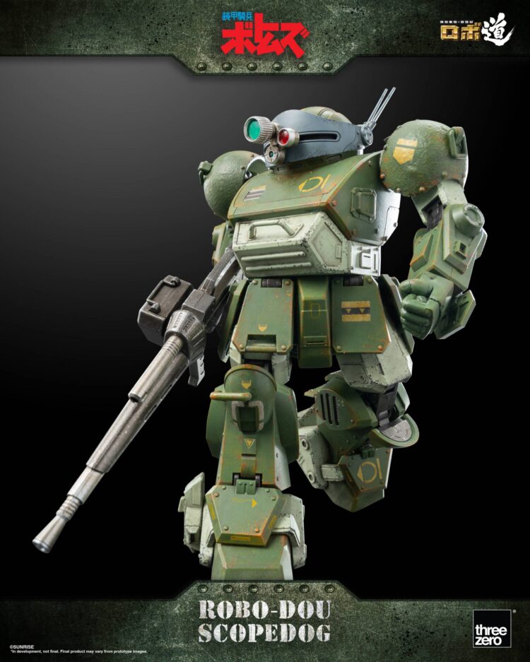 Mô hình Robot ThreeZero ROBO-DOU Armored Trooper Votoms Scopedog - Image 10