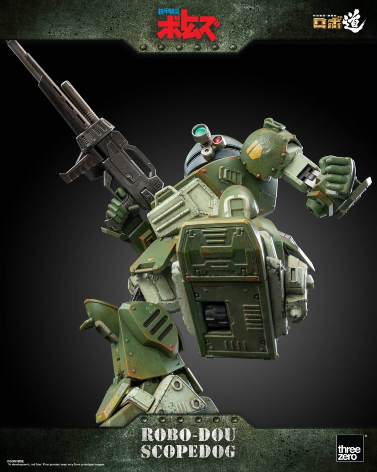 Mô hình Robot ThreeZero ROBO-DOU Armored Trooper Votoms Scopedog - Image 9