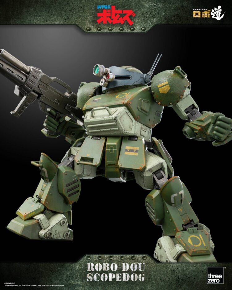 Mô hình Robot ThreeZero ROBO-DOU Armored Trooper Votoms Scopedog - Image 8