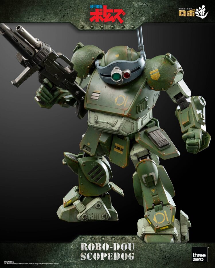 Mô hình Robot ThreeZero ROBO-DOU Armored Trooper Votoms Scopedog - Image 7