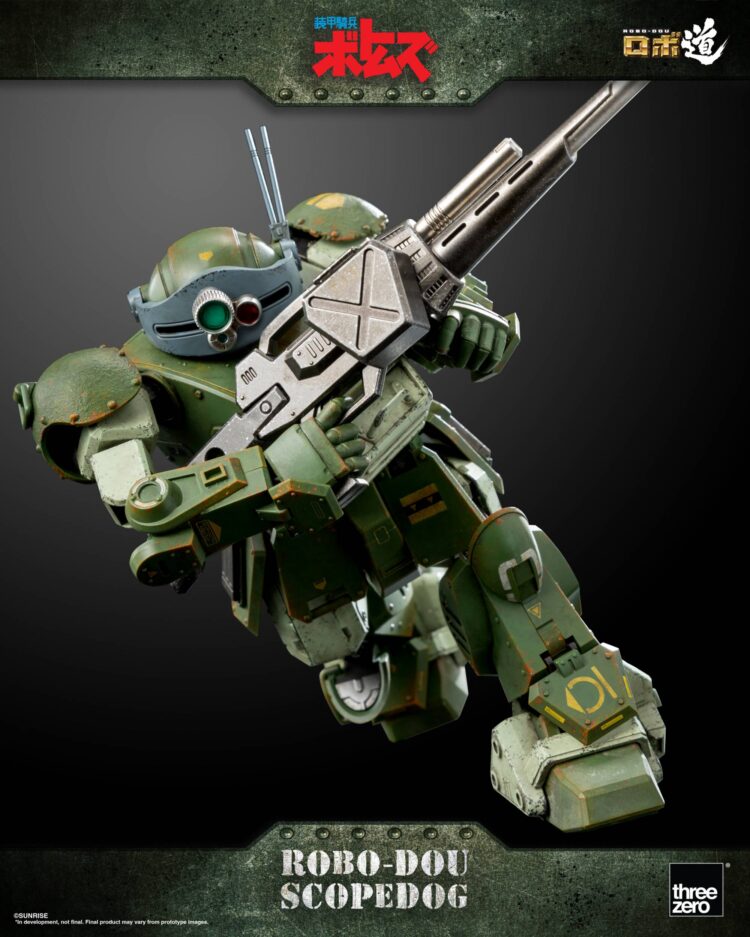 Mô hình Robot ThreeZero ROBO-DOU Armored Trooper Votoms Scopedog - Image 6