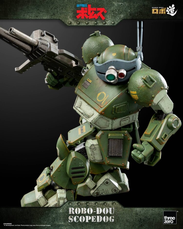 Mô hình Robot ThreeZero ROBO-DOU Armored Trooper Votoms Scopedog - Image 5