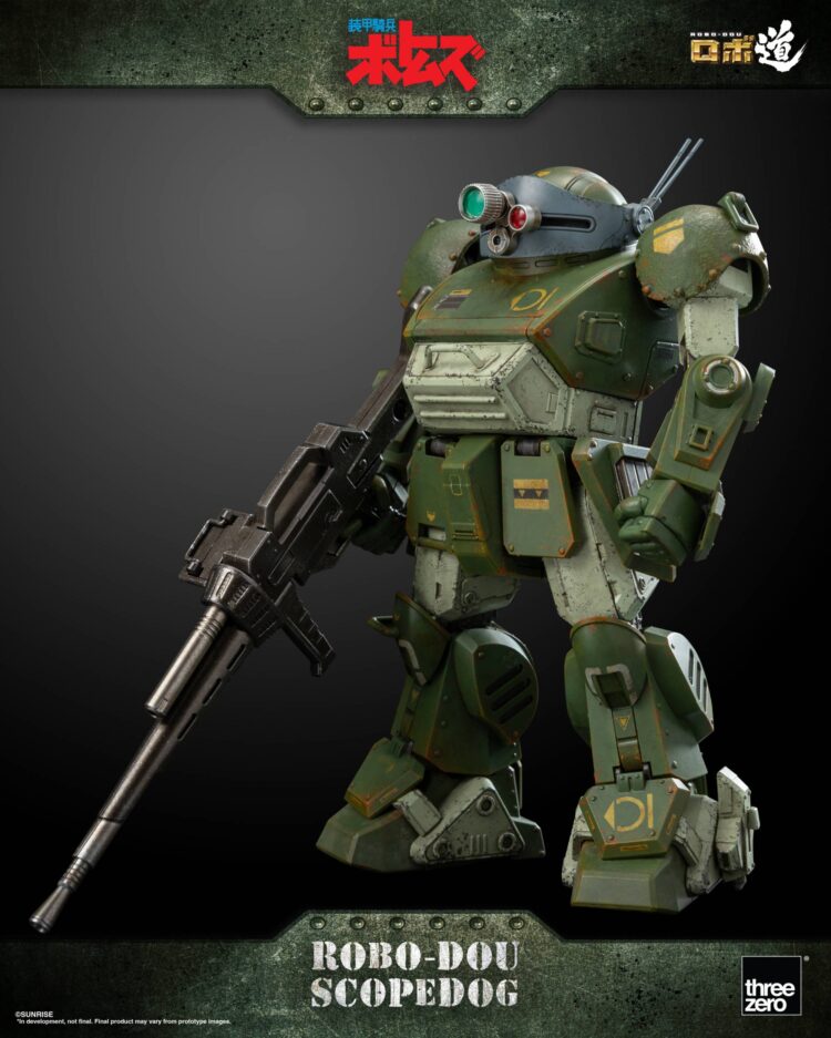 Mô hình Robot ThreeZero ROBO-DOU Armored Trooper Votoms Scopedog - Image 3