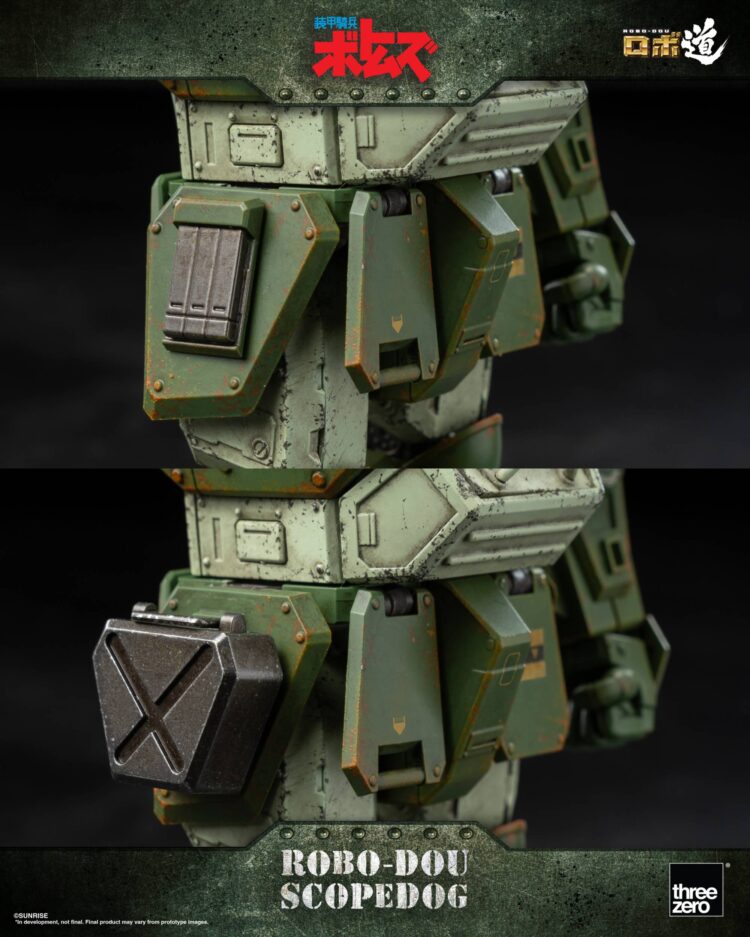 Mô hình Robot ThreeZero ROBO-DOU Armored Trooper Votoms Scopedog - Image 17