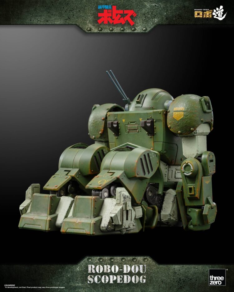 Mô hình Robot ThreeZero ROBO-DOU Armored Trooper Votoms Scopedog - Image 15