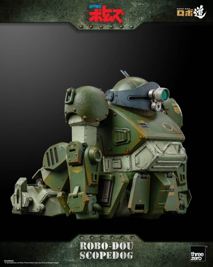 Mô hình Robot ThreeZero ROBO-DOU Armored Trooper Votoms Scopedog - Image 14