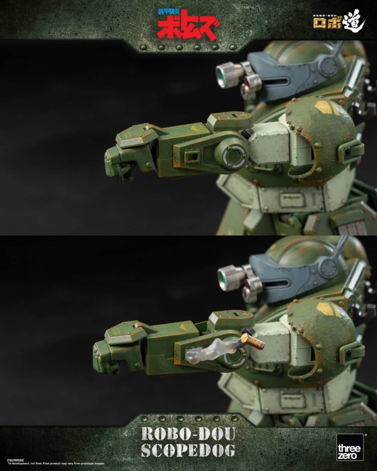 Mô hình Robot ThreeZero ROBO-DOU Armored Trooper Votoms Scopedog - Image 12