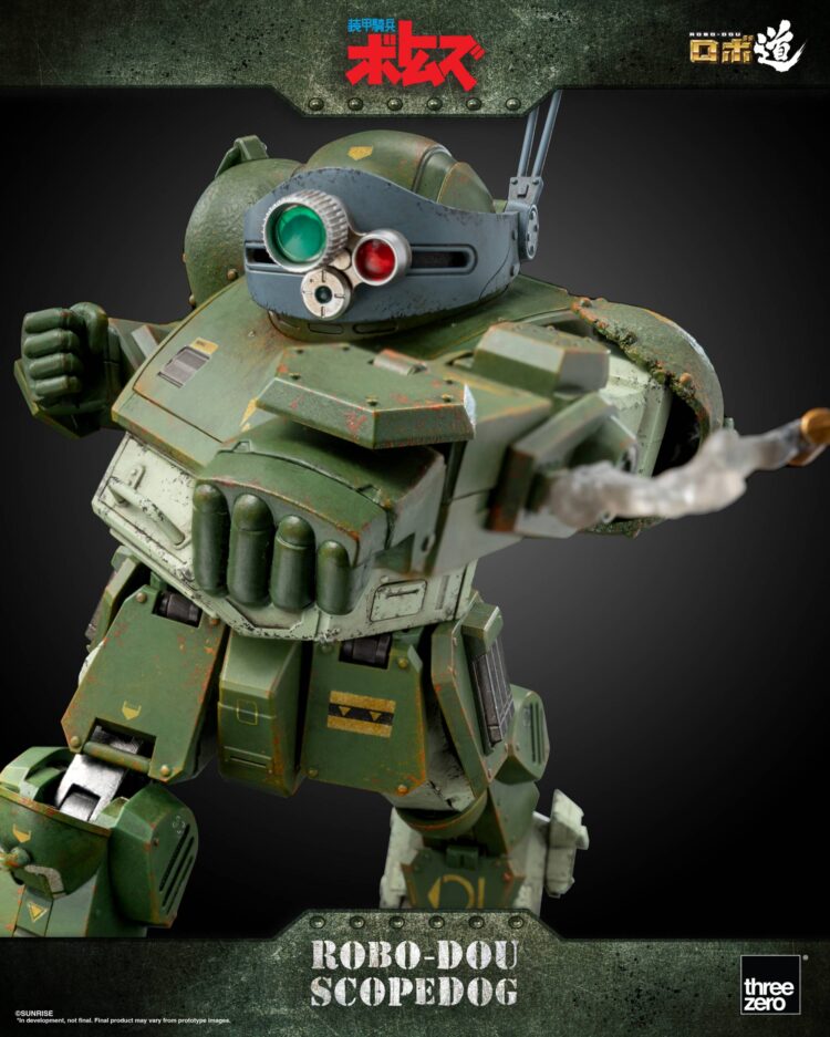 Mô hình Robot ThreeZero ROBO-DOU Armored Trooper Votoms Scopedog - Image 11