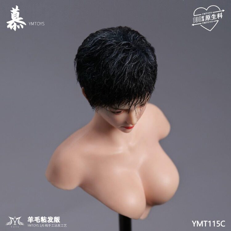 Head nữ 1/6 YM Toys Wool Viscose Hair Version of Mu - Image 17