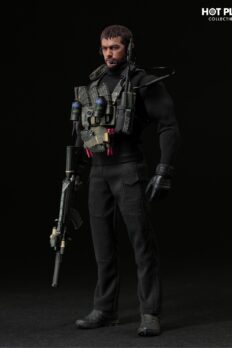 Mô hình figure 1/12 Hot Play HP001D Chris Redfield Captain Wolf Hunter phiên bản cao cấp