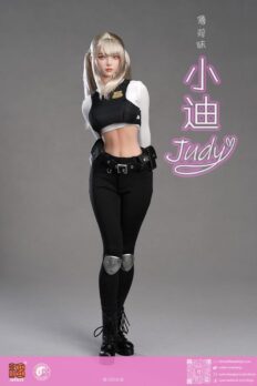 Set phụ kiện 1/6 i8TOYS C010 Judy White Police Uniform Collectibles Costume Set Pack