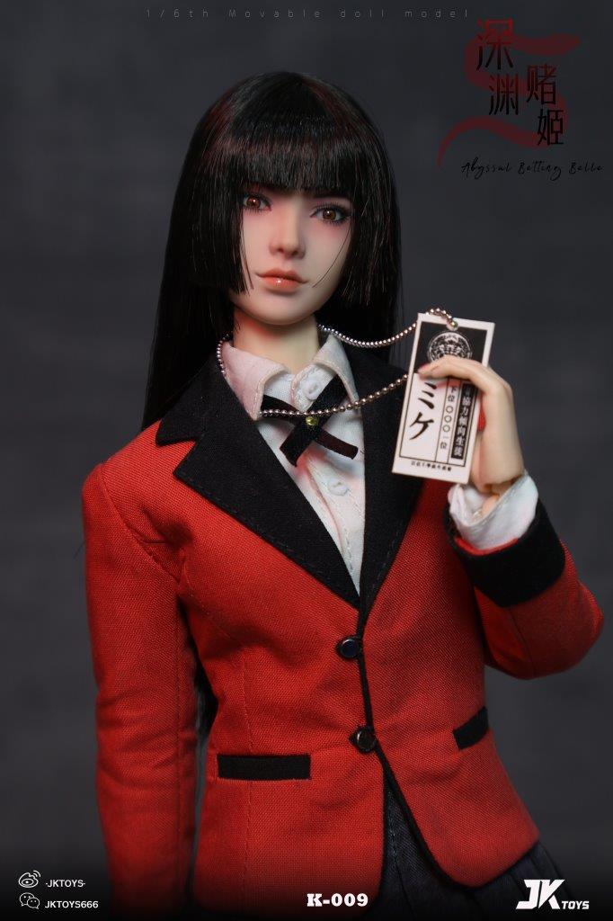 Mô hình 1/6 JK Toys K009 Yumeko Action Figure trong Kakegurui - Image 9