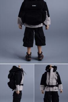 Ba lô leo núi & du lịch tỷ lệ 1/12, dùng chung cho dòng  mô hình figure, búp bê 6 inch