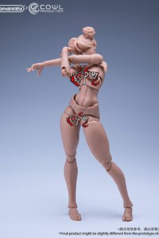 Body figure nam 1/12 Romankey x COWL màu da ngăm, siêu linh hoạt (tái bản 2025)