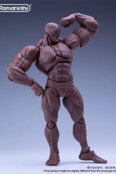 Body figure nam tỷ lệ 1/12 Romankey X COWL Big Guy màu da ngăm sutan