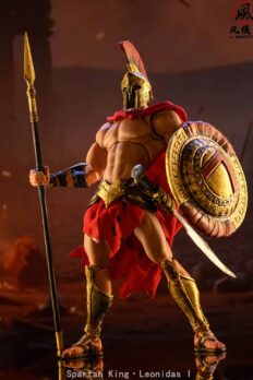 Mô hình 1/12 Wind Toys Spartan King Leonidas I bản thường