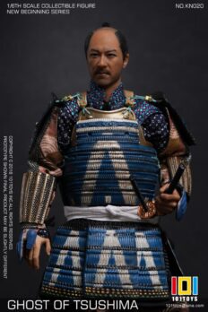Mô hình figure Samurai 1/6 101TOYS KN020 Ghost of Tsushima Samurai A action figure