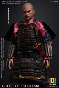 Set 3 figure Samurai 1/6 101TOYS KN023 Ghost of Tsushima Samurai Trio Set