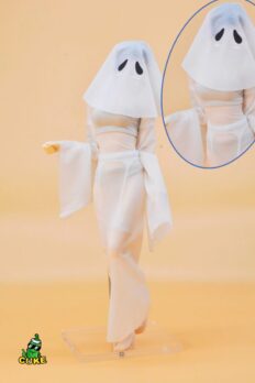 Bộ Trang Phục 1/6 CUKE TOYS cao cấp phong cách “bóng ma” mỏng nhẹ trong suốt, ôm da