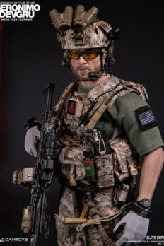 Mô hình 1/6 DAM Toys 78107 DEVGRU Operation Neptune Spear “GERONIMO” MK46 MOD1 GUNNER