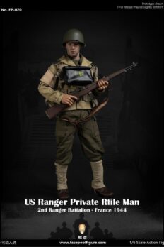 Mô hình lính 1/6 Facepool FP-020 WWII US Ranger Private Rifle Man France 1944