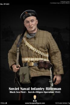 Mô hình 1/6 Facepool FP-023A Soviet Naval Infantry Rifleman Black Sea Fleet phiên bản thường
