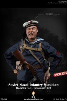 Mô hình 1/6 Facepool FP021B Soviet Naval Infantry Musician Black Sea Fleet Special Edition Figure
