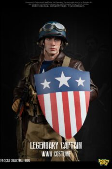 Mô hình 1/6 FacePool Legendary Captain WWII Outfit Set (phiên bản tiêu chuẩn)