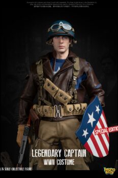 Mô hình 1/6 FacePool FPAC003B Legendary Captain WWII Outfit Set (Bản cao cấp)
