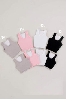 Áo Tank Top Thể Thao Thời Trang Mặc Trong Cho Figure Nữ tỷ lệ 1/6