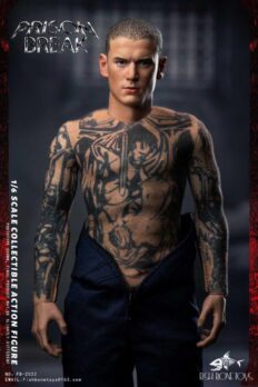 Set 2 mô hình figure 1/6 Fish Bone FB-Z024 Prison Break Michael & tbag Double Collectibles Set