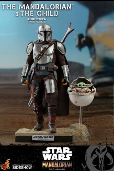 Star Wars The Mandalorian and The Child (Deluxe) Collectible Set - Prototype Shown View 1