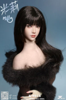 Head nữ châu á JKToys K-007A Milly - Asian Beauty Moveable Eyes
