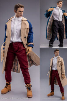 Bộ trang phục áo khoác phong cách thời trang SA Toys, phù hợp cho figure nam tỉ lệ 1/6