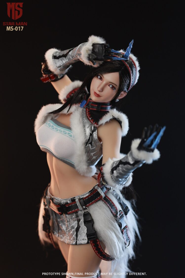 Mô hình figure 1/6 Scale Star Man MS-017 Fighting Goddess Kirin Set - Image 4