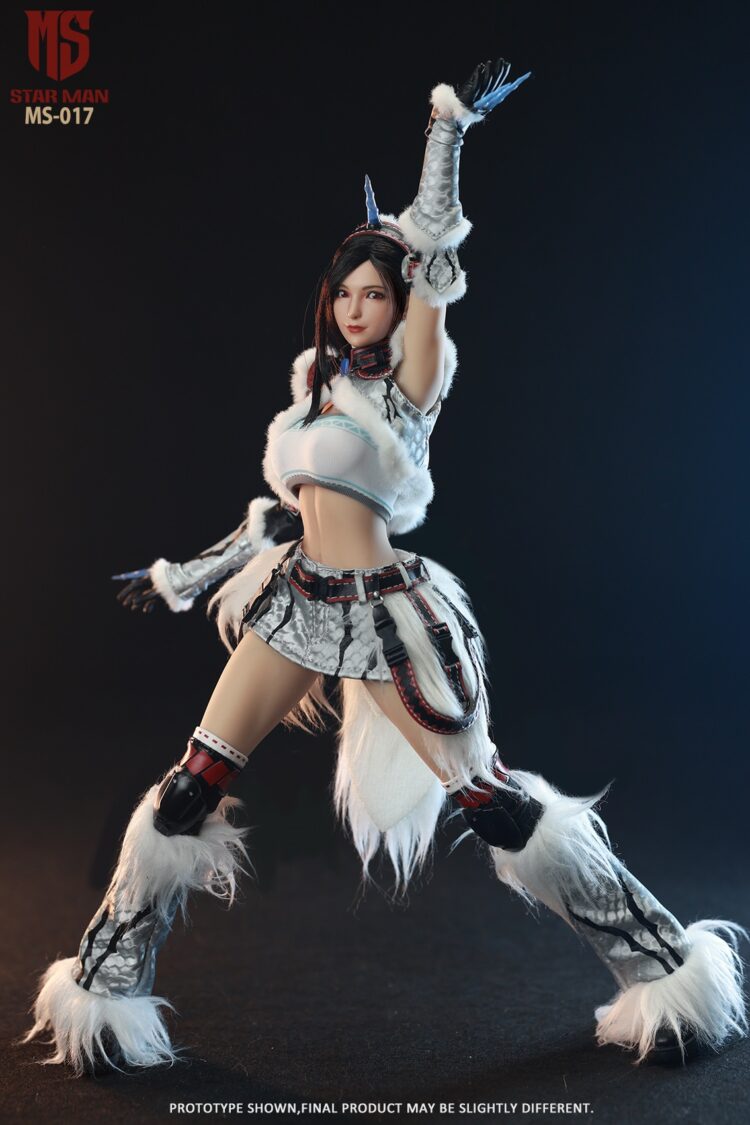 Mô hình figure 1/6 Scale Star Man MS-017 Fighting Goddess Kirin Set - Image 7