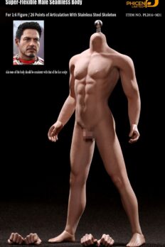 Body nam cơ bắp Silicone 1/6 TBLEAGUE M31 liền mạch, khung thép, linh hoạt