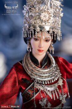 Mô hình figure 1/6 TBLeague PL2025-235A Người Miêu Trung Quốc phiên bản trang phục đỏ