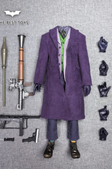 Bộ phụ kiện THE BEST TOYS Heath Ledger Joker 3.0 tỷ lệ 1/6