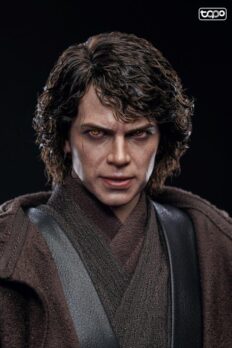 Set phụ kiện 1/6 TOPO STUDIO Star Wars Anakin (áo choàng, cặp mắt, áo ghi lê da)