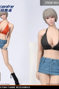 Trang phục tỷ lệ 1/6 – Toys Center TCT-026, bộ áo bra & váy mùa hè sexy.