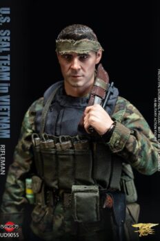 Mô hình lính 1/6 UJINDOU UD9055 U.S. SEAL Team Rifleman in Vietnam Action Figure