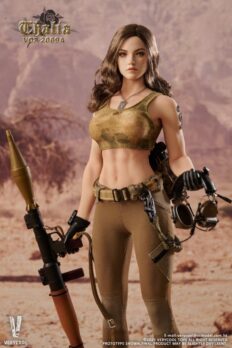 Mô hình 1/6 Very Cool VCF-2069A Desert Female Soldier Thalia Brown Hair Female action figure